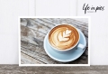 Foto-Postkarte: Coffee leaf